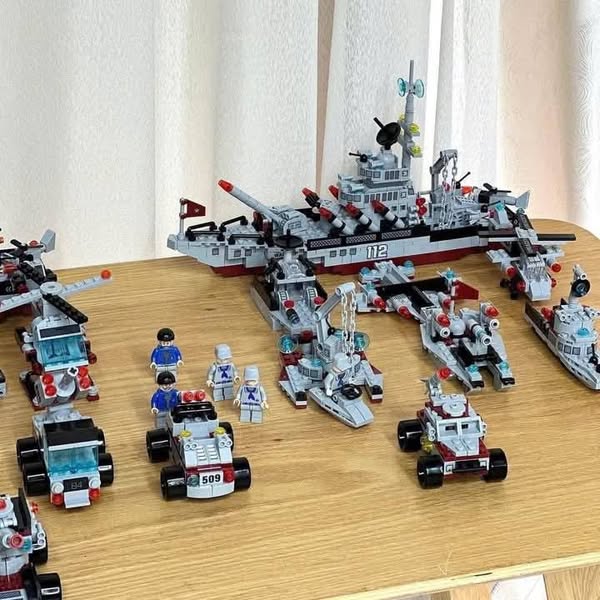 LEGO Đồ chơi lắp ghép 𝐓𝐚̀𝐮 𝐂𝐡𝐢𝐞̂́𝐧 𝐇𝐚̣𝐦 6 trong 1_thumbnail_5