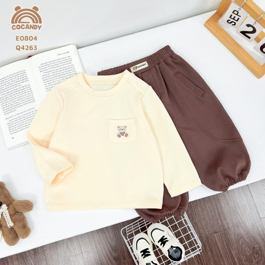 Áo dài giữ nhiệt BE cổ tròn