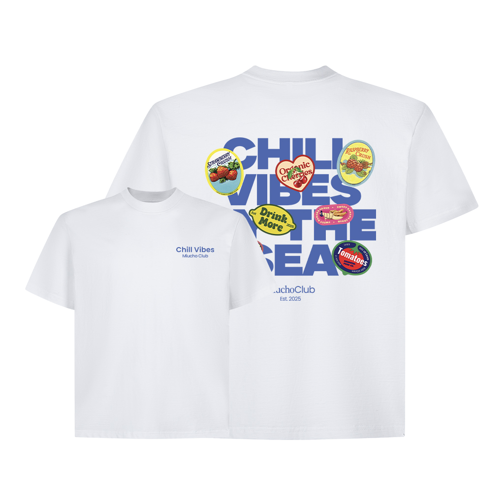 Áo thun boxy chill vibes 2104 Miucho cổ tròn vải cotton 2c 250gsm đứng form in mix_thumbnail_14