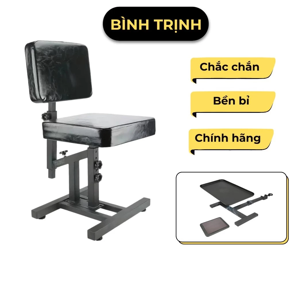 GHẾ XĂM KINGKONG – GHẾ CHUYÊN NGHIỆP CHO THỢ XĂM – TƯ THẾ LINH HOẠT – ÊM, CHẮC, KHÔNG ĐAU LƯNG