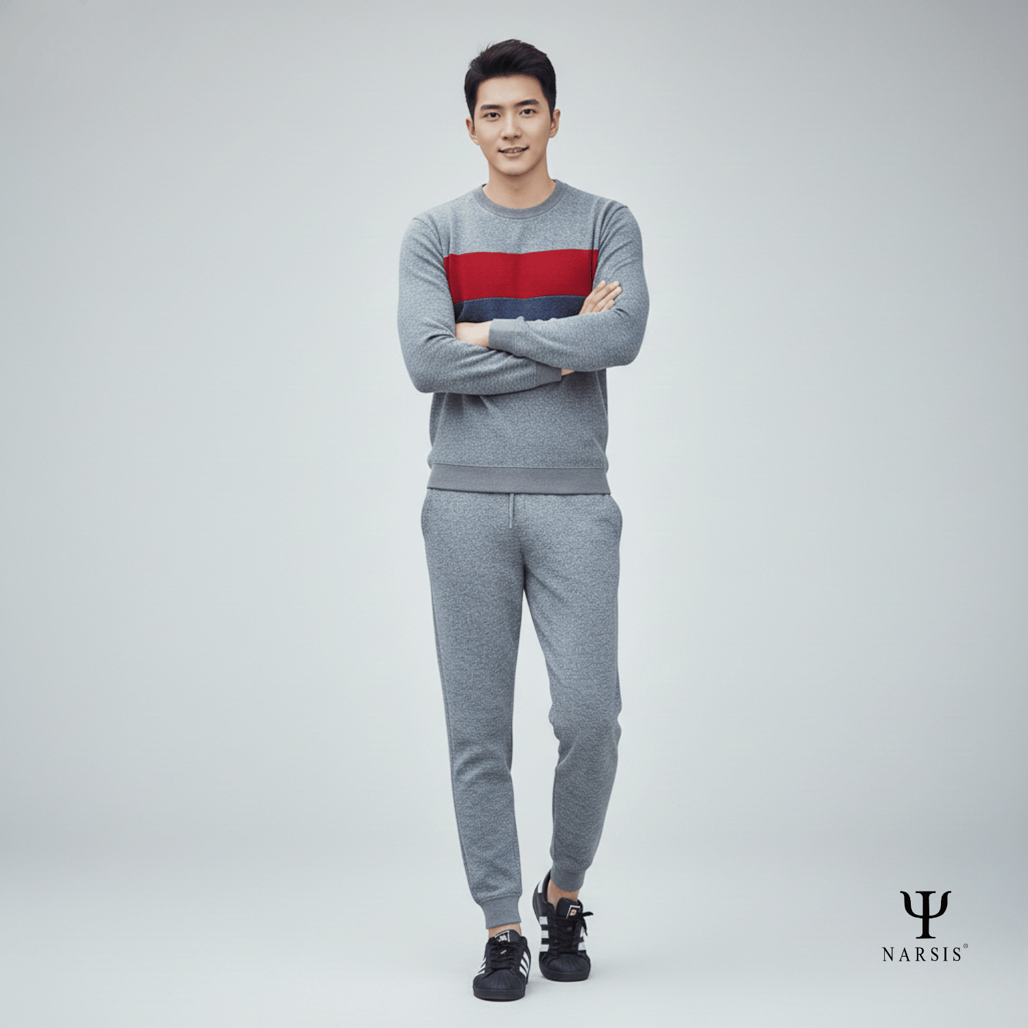 BỘ NAM THU ĐÔNG E5023 NARSIS CHẤT LIỆU THOÁNG MÁT, DỄ CHỊU, THOẢI MÁI CẢ NGÀY, DỄ VẬN ĐỘNG_thumbnail_2