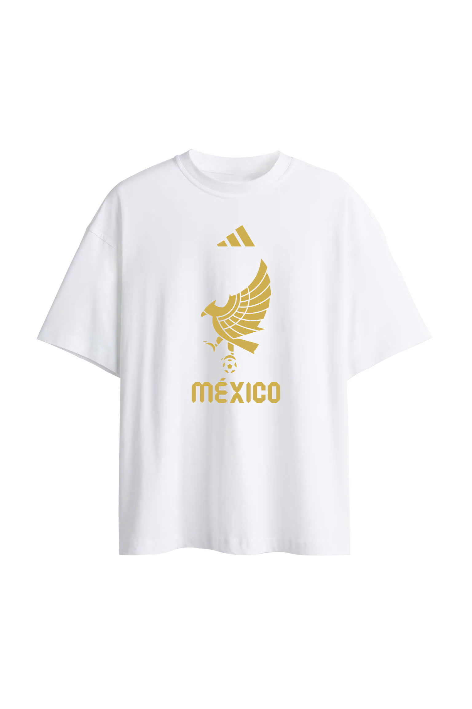 Áo thun nam nữ in Logo đội tuyển Mexico - 100% Cotton_thumbnail_1
