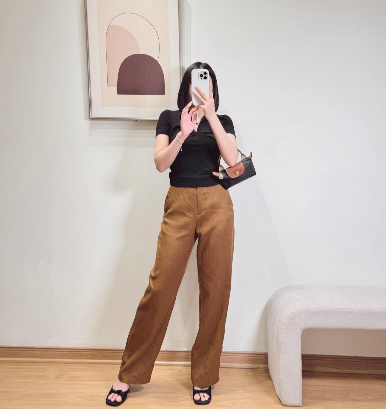 E172 QUẦN BAGGY NÂU MNG