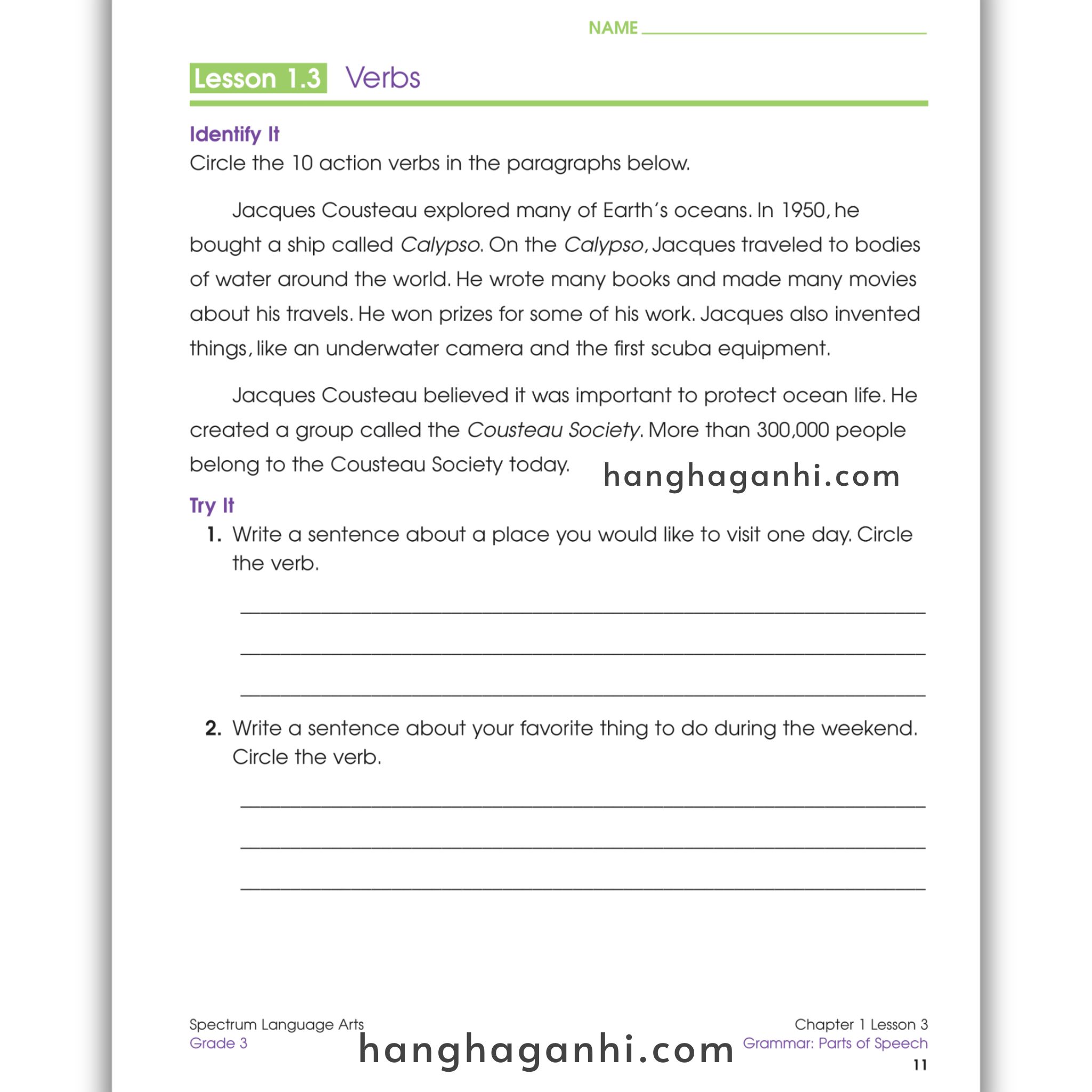 Sách Spectrum Language Arts Workbook Grade 3_thumbnail_4