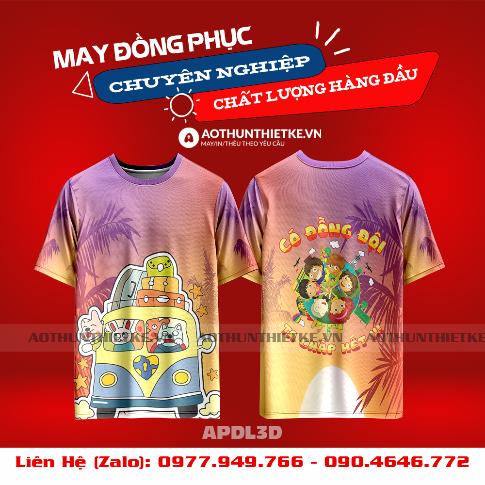 Áo Phông Du Lịch 3D-TK60