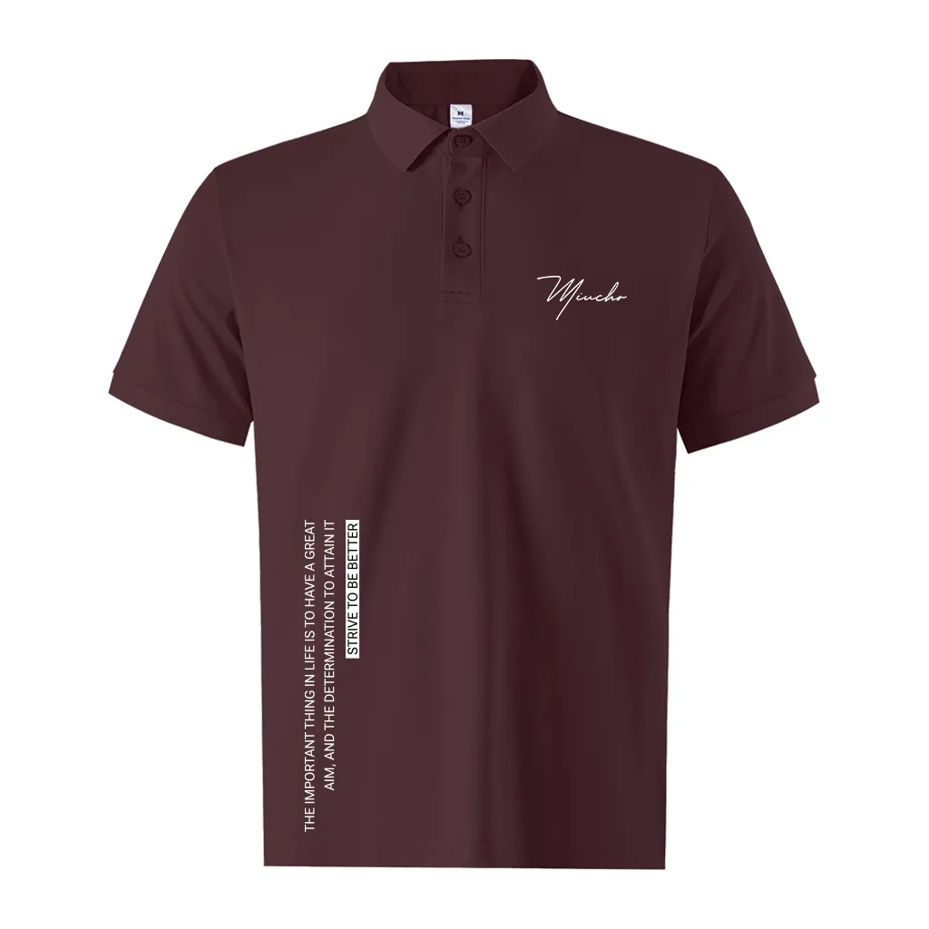 Áo polo nam form Regular PLCSD2457 Miucho Iconic tay ngắn vải cá sấu thoáng mát cổ trụ in typography_thumbnail_11