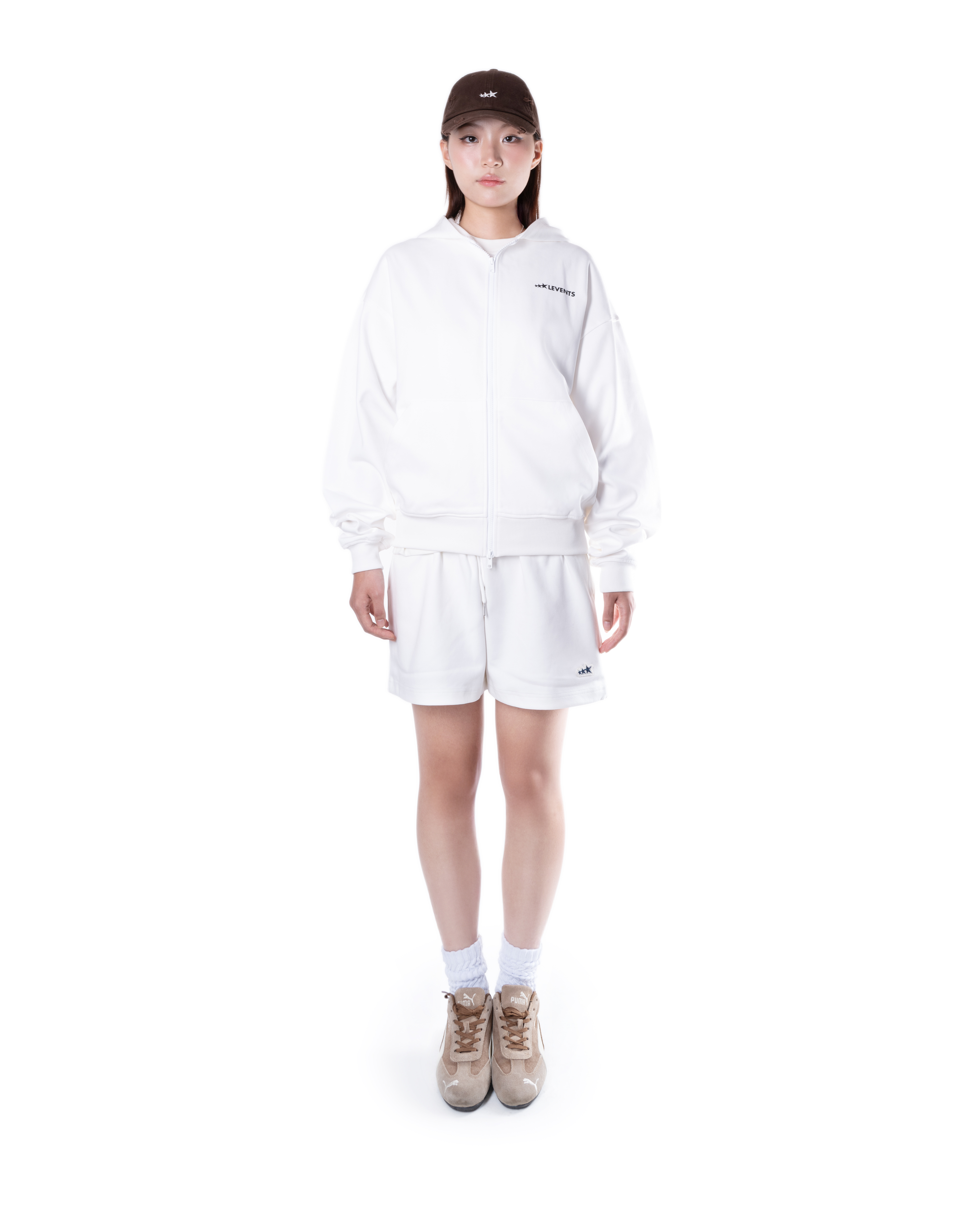 Levents® XL Logo Zipper Hoodie Boxy