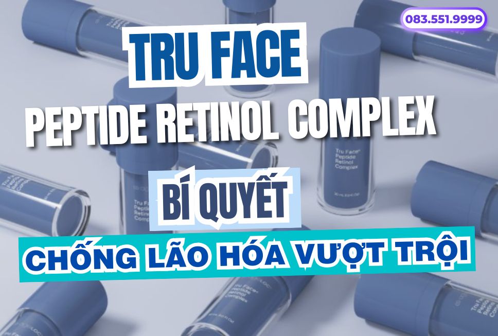 ageLOC Tru Face Peptide Retinol Complex: Bí quyết chống lão hóa
