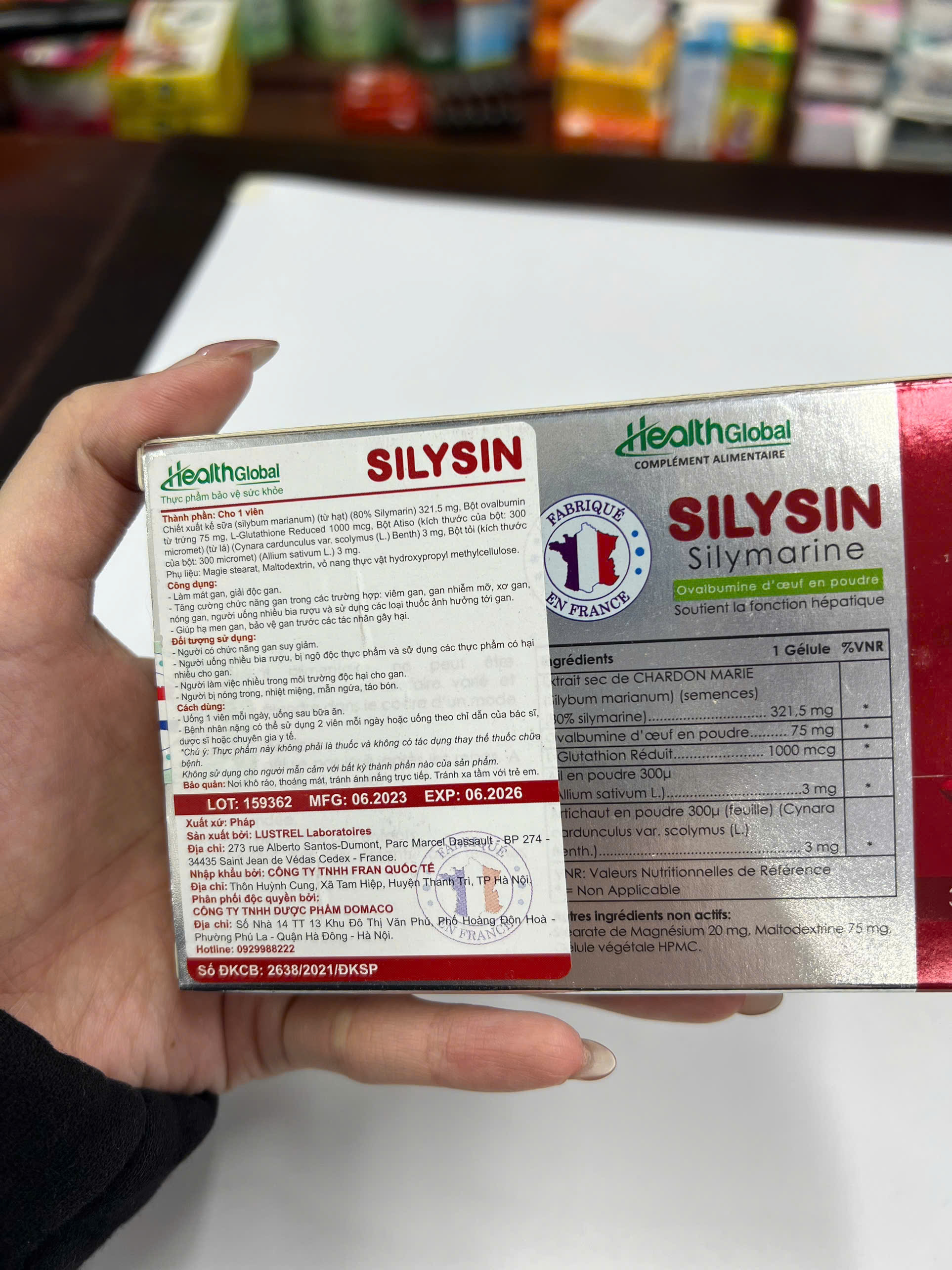 SILYSIN Hỗ trợ giải độc và duy trì chức năng gan