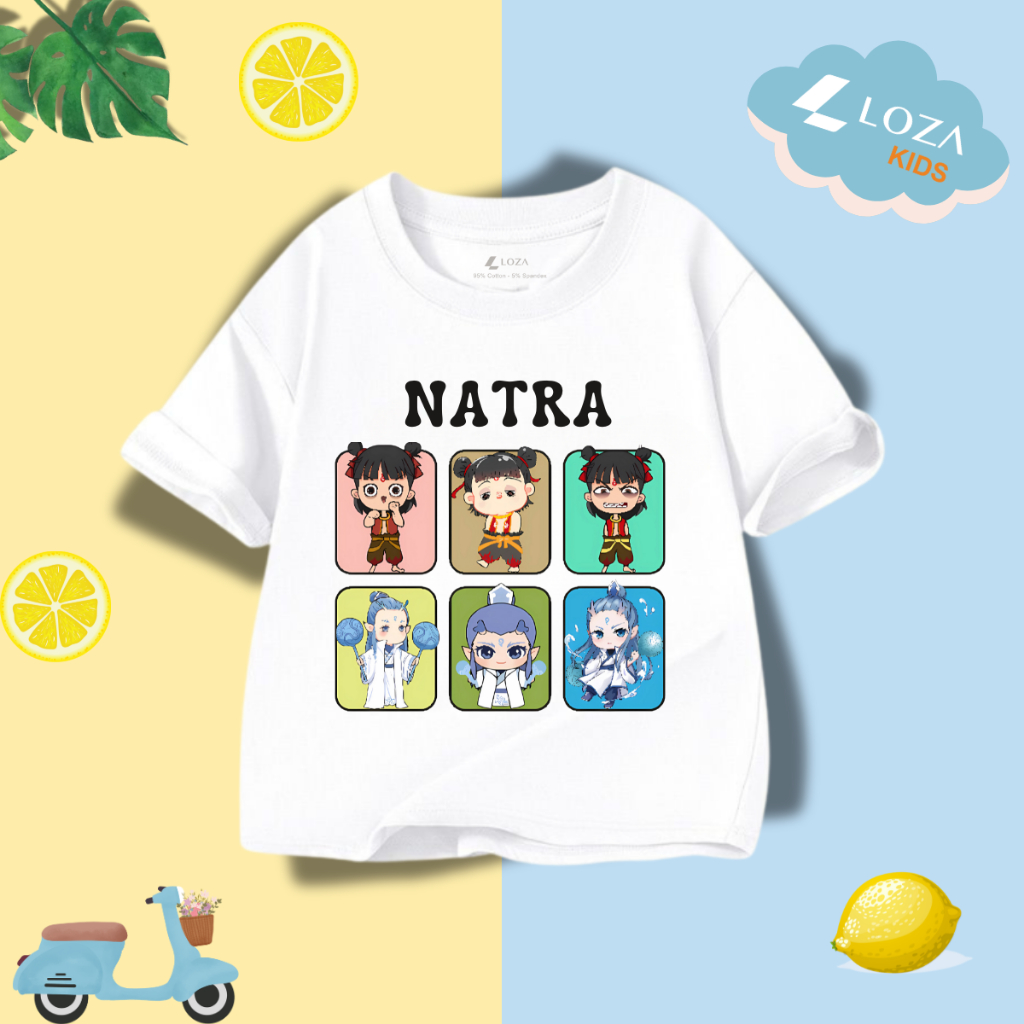 Áo thun trẻ em in hình Natra  - Loza Kids  AT052