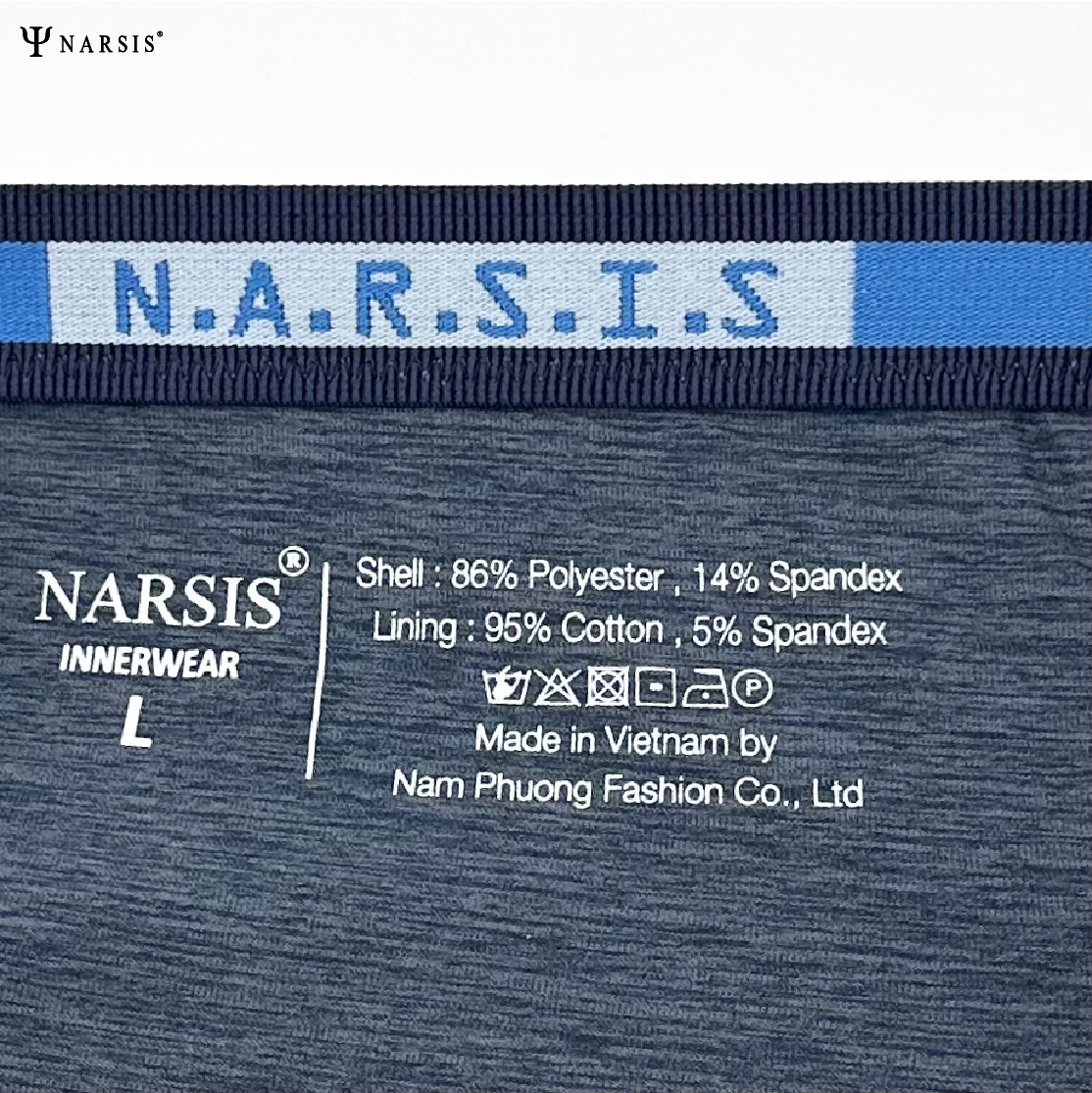 Quần lót đùi Narsis F24001 vải cotton spandex, thoáng mát, dễ chịu cả ngày._thumbnail_3