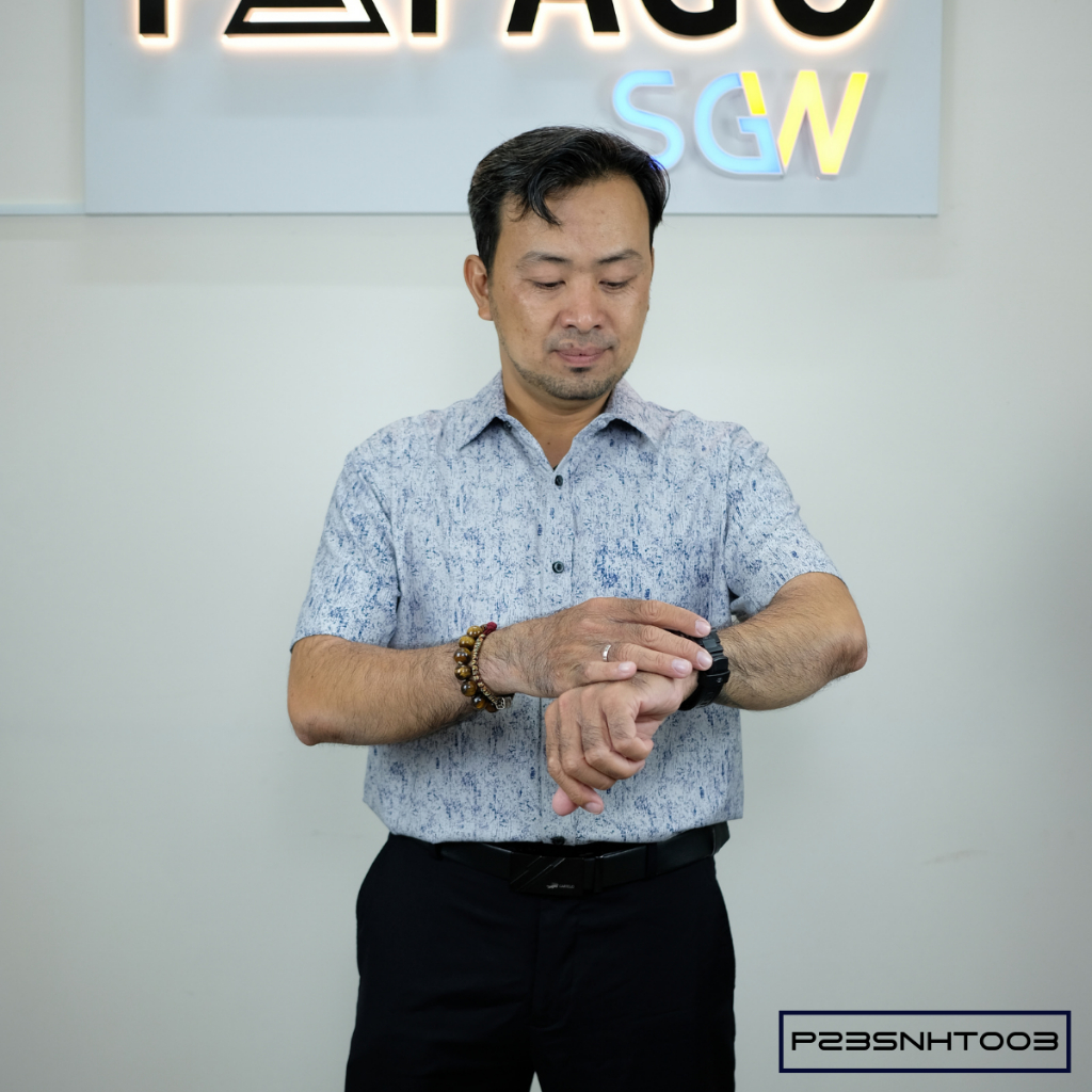 Áo sơ mi nam trung niên lai ngang PAPAGO vải xô đũi in họa tiết - P23SNHT003_thumbnail_7