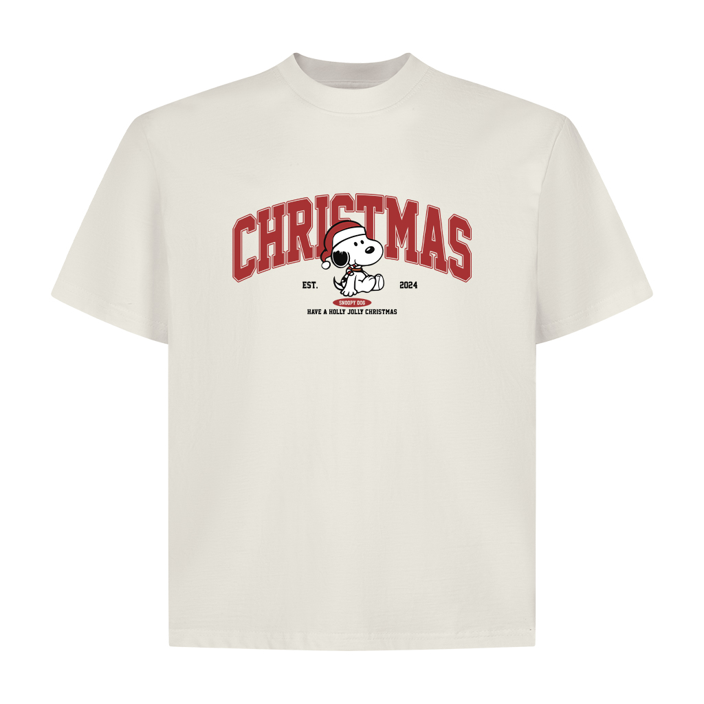 Áo thun boxy giáng sinh noel local brand chất vải cotton 2C 250GSM đứng form AXD1716 Miucho in mix_thumbnail_0