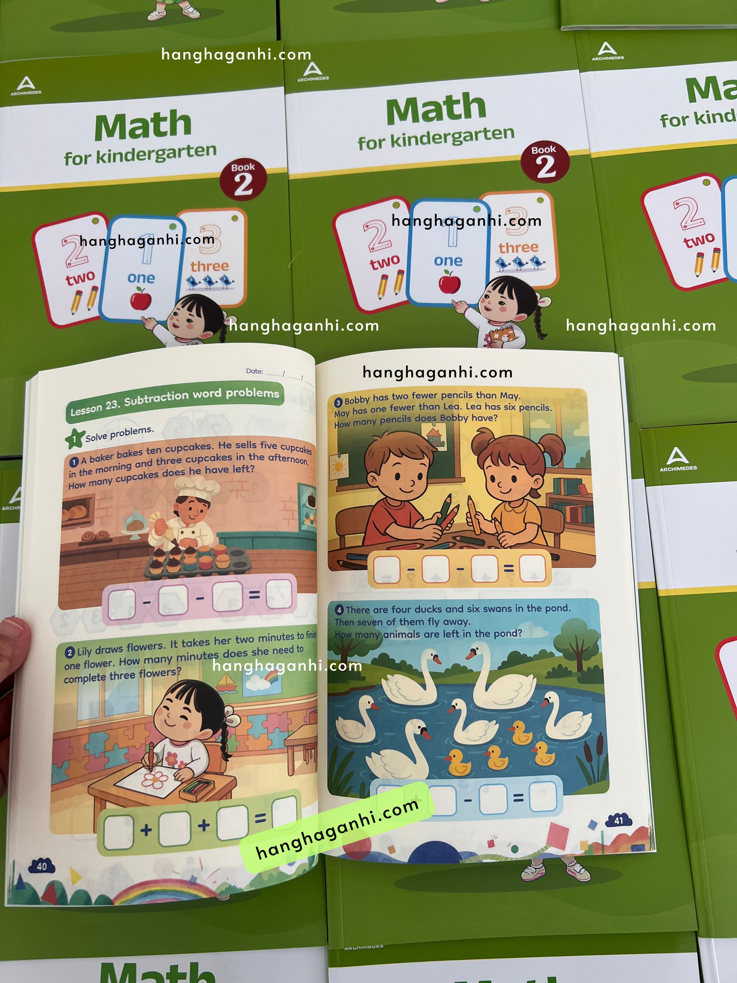 Sách Archimedes Math for Kindergarten Book 2, Toán tiếng Anh mầm non_thumbnail_1