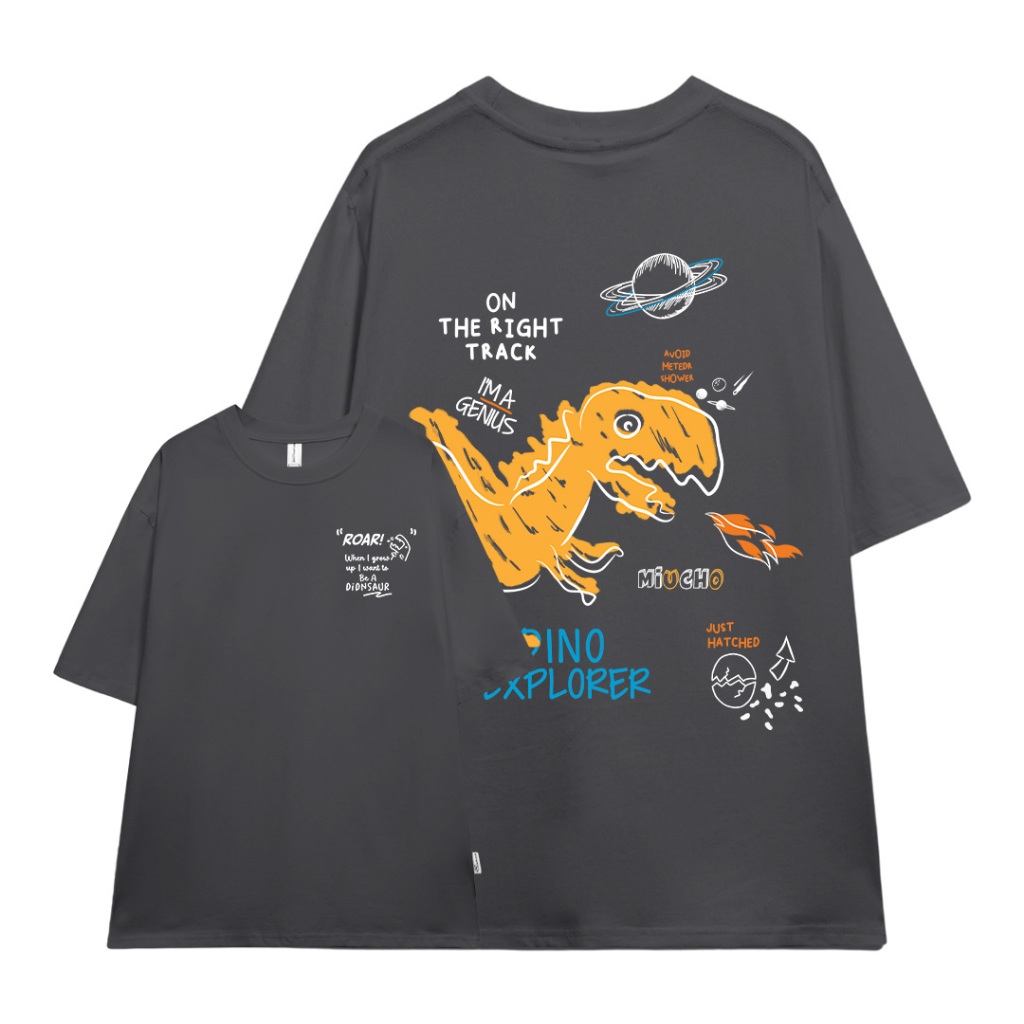 Áo thun nam form rộng ATD1137 Miucho Man tay ngắn áo phông cổ tròn in mix_thumbnail_12