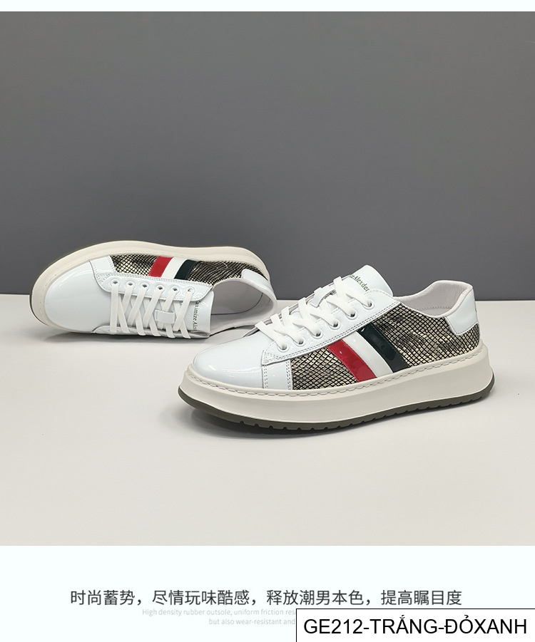 GE212 - Giày thể thao da thật giày dễ phối hợp thời trang nam Châu Âu giày lười cao cấp sang trọng nhẹ nhàng da bò lớp trên cho nam_thumbnail_5