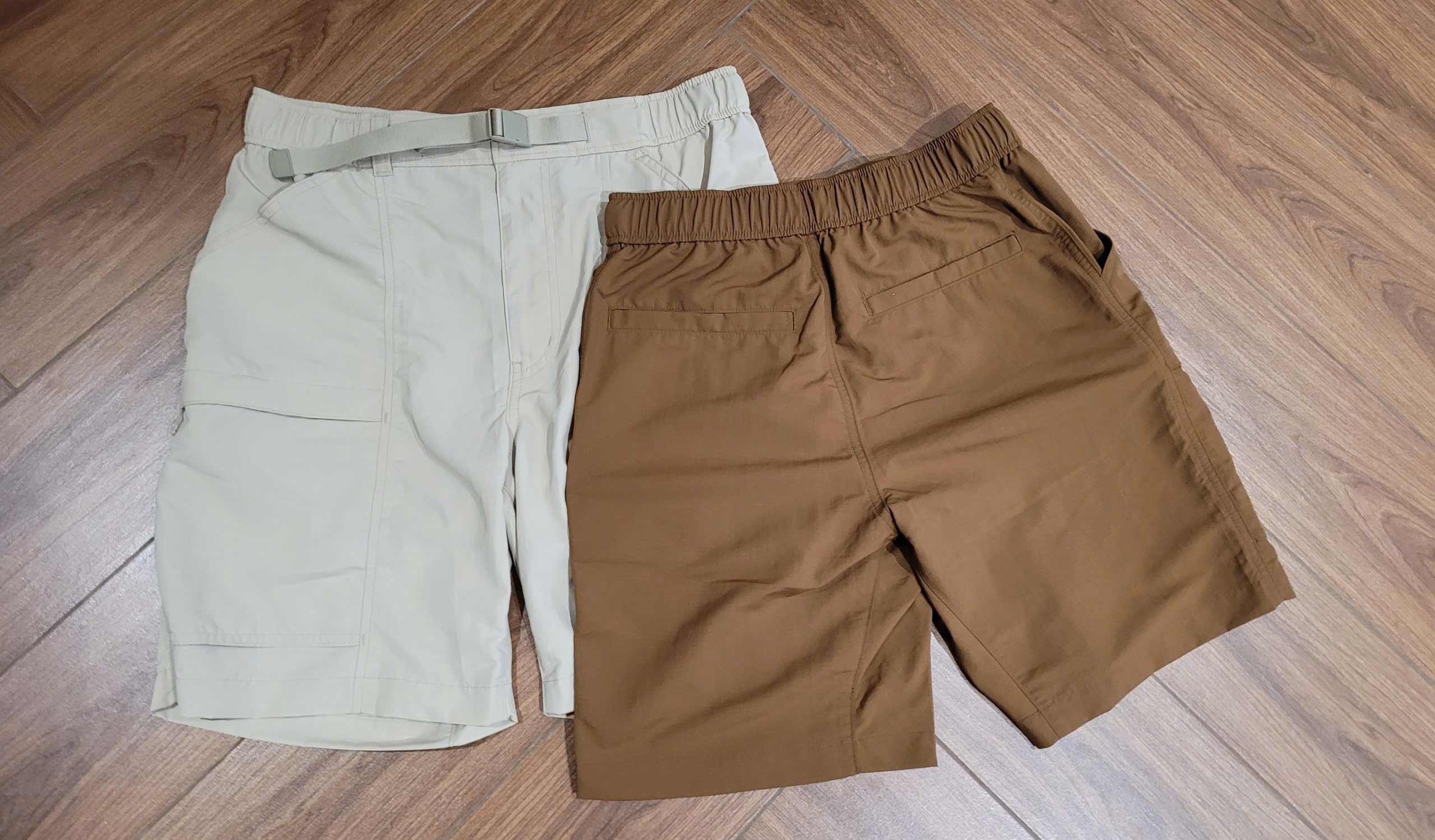 Quần short dù lưng thun xịn ( XÁM )_thumbnail_11