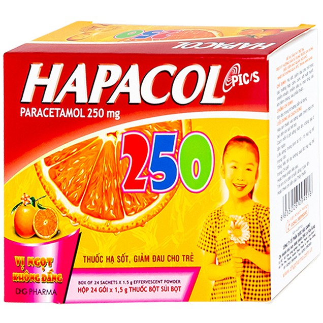 Bột Hapacol 250 DHG