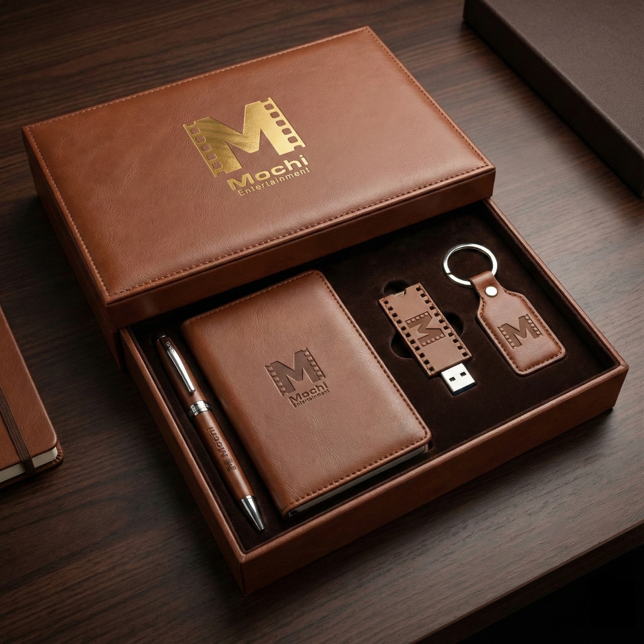 Set quà tặng cho doanh nghiệp da cao cấp