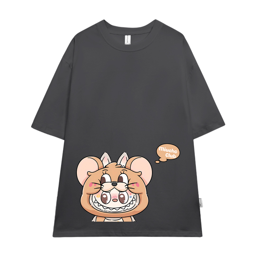 Áo thun cặp đôi couple labubu Tom and Jery đáng yêu ATD1472 Miucho vải cotton cổ tròn in mix_thumbnail_10