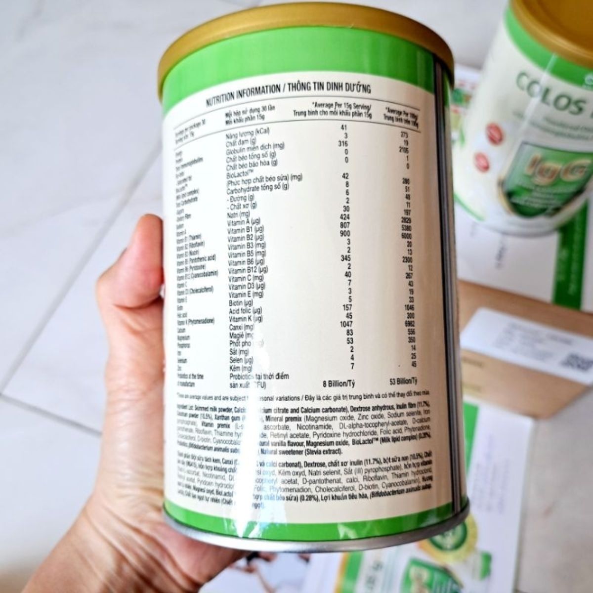 Sữa non COLOS IgGOLD nhập khẩu New Zealand - mẫu mới của Alpha Lipid_thumbnail_19