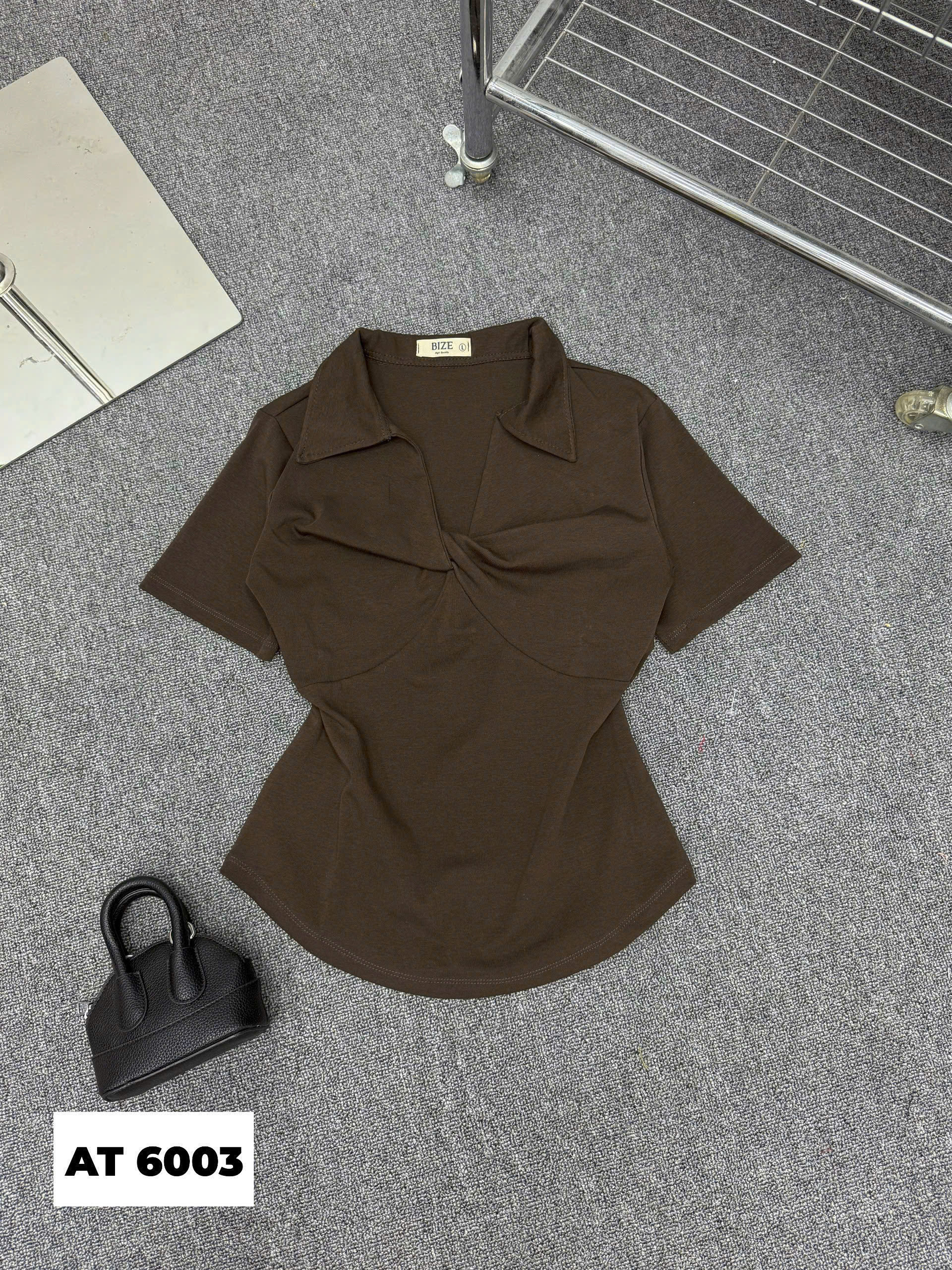 Aó thun xoắn ngực cổ V bigsize AT6003 dành cho nàng béo mập từ 55-90kg_thumbnail_17