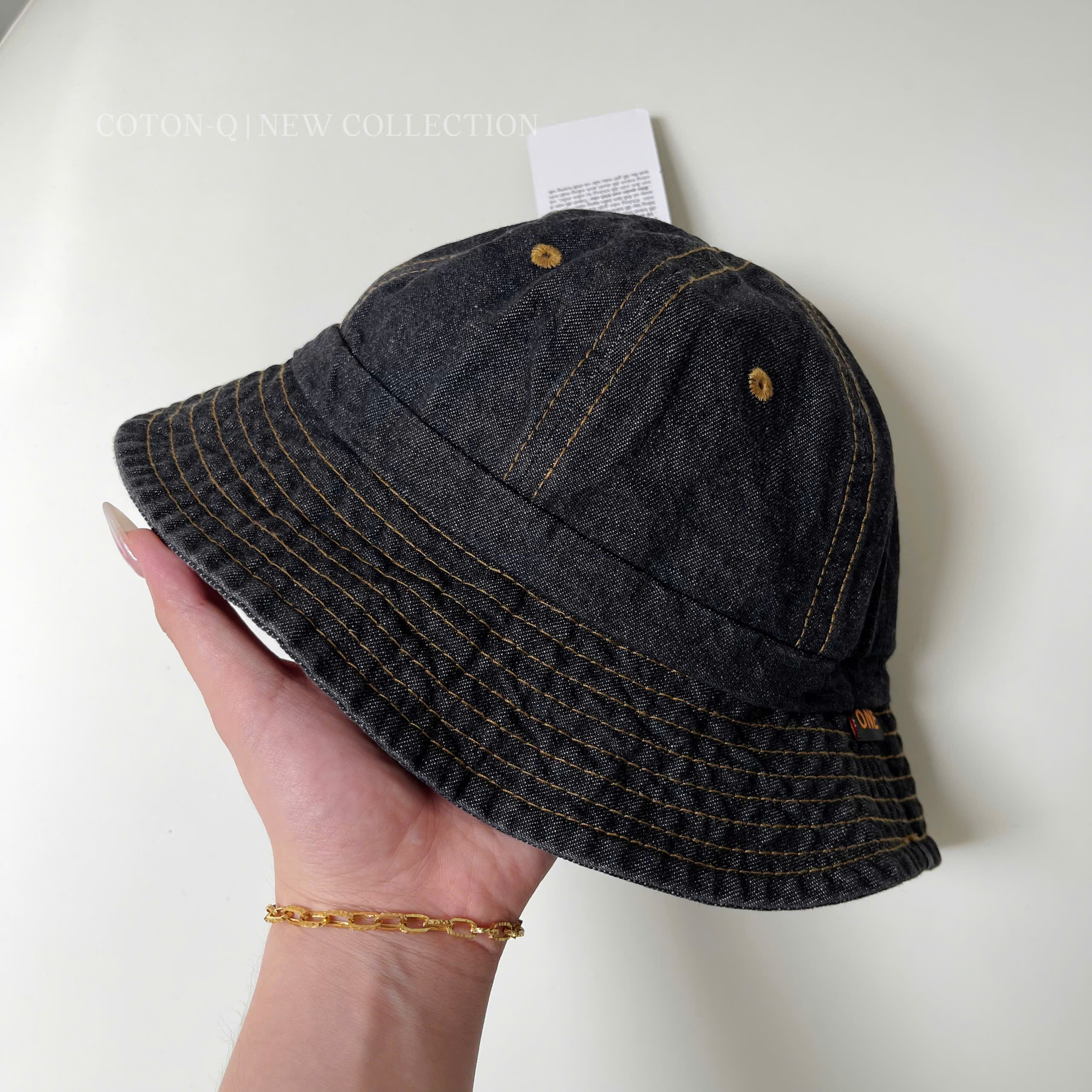 Nón bucket jean | QuynhGiaoNguyen
