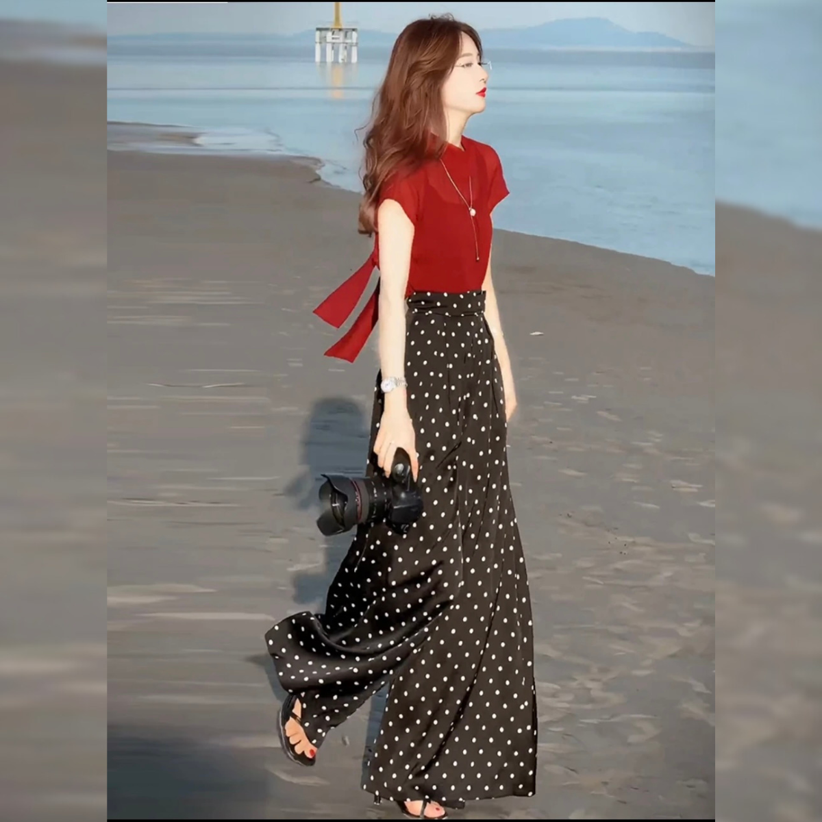 Sét bộ áo lụa băng mỏng cạp cao quần ống rộng_thumbnail_4