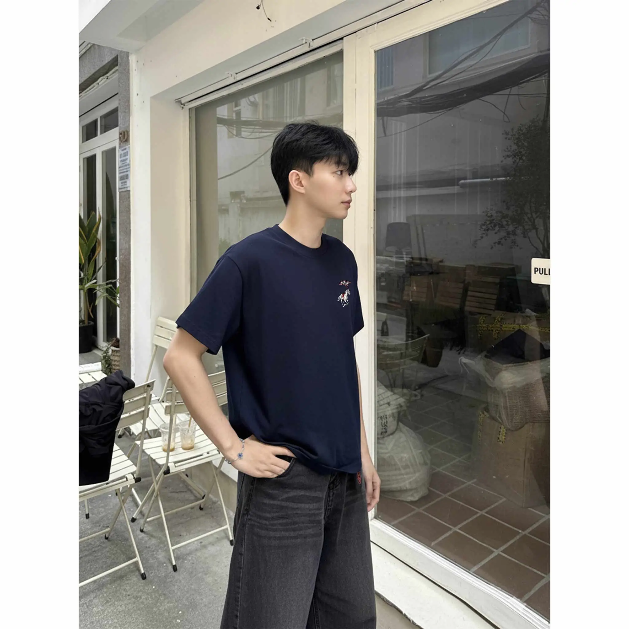 Áo thun nam form boxy Miucho vải cotton thoáng mát thoải mái cả ngày local brand in mix 2785_thumbnail_5