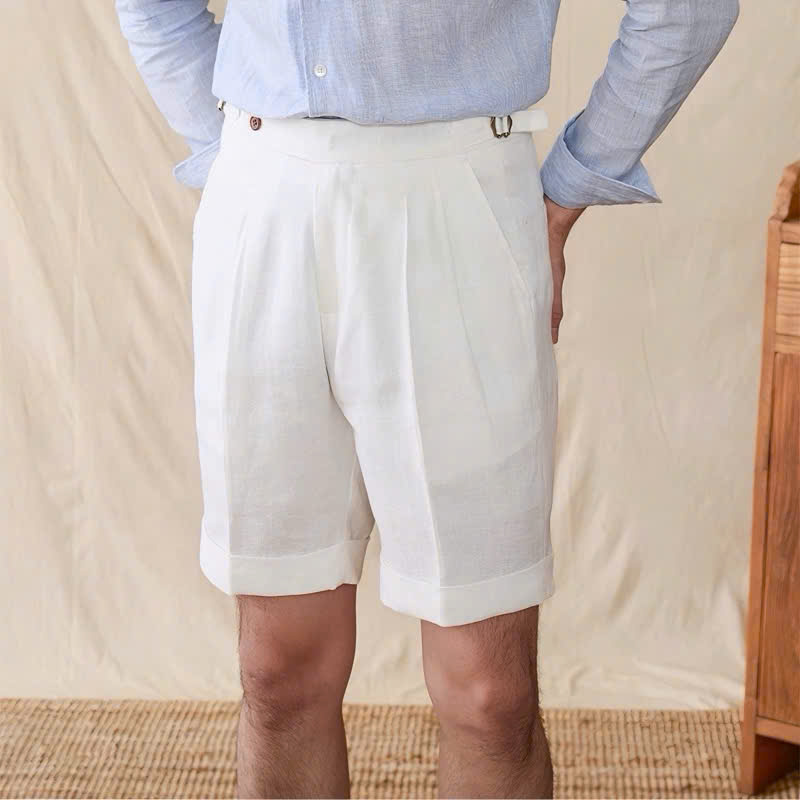 Havana Linen Sidetab Shorts Season 2