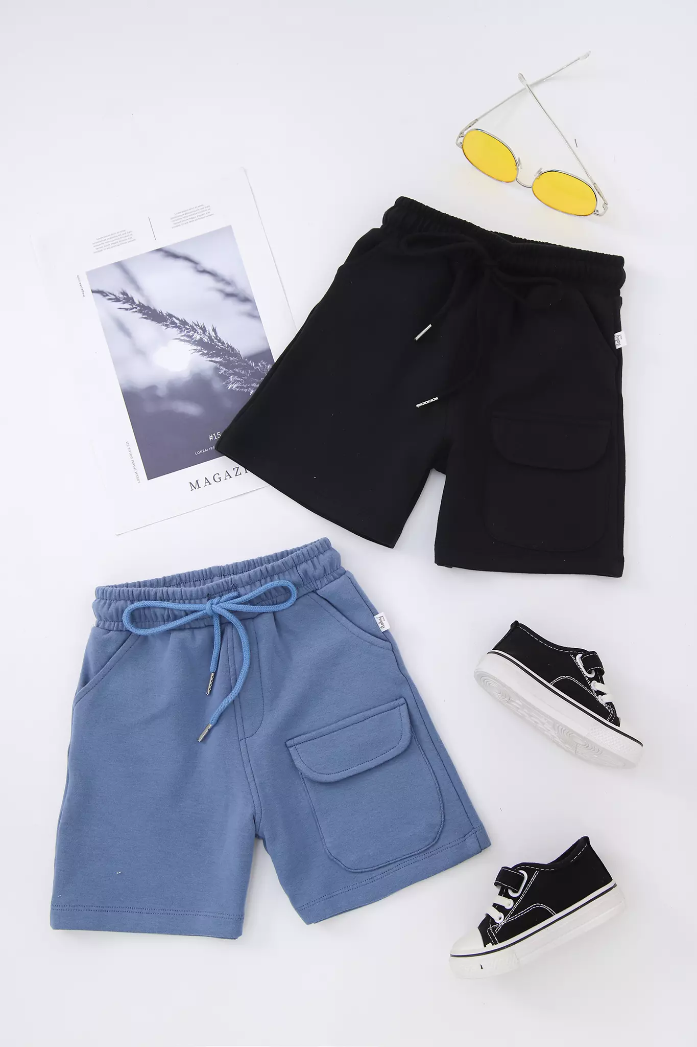 Quần nỉ short túi ốp_thumbnail_1