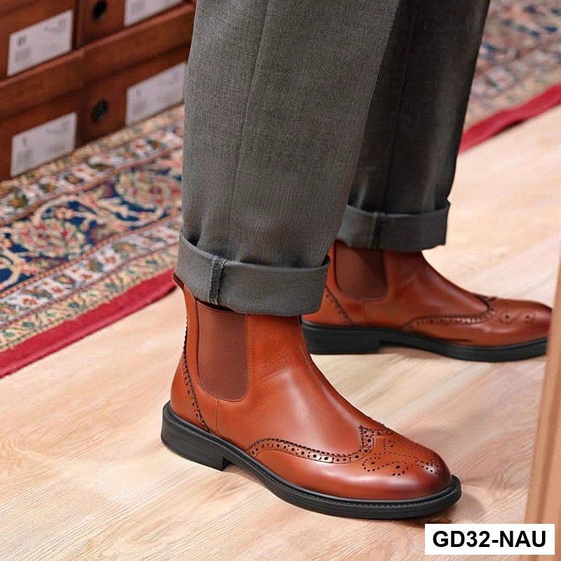 GD32 - Giày thể thao nam đế bệt, giày da thật, giày thể thao nam thời trang mùa hè, giày da cao cấp, giày trắng, giày mọi, giày mọi nam_thumbnail_29