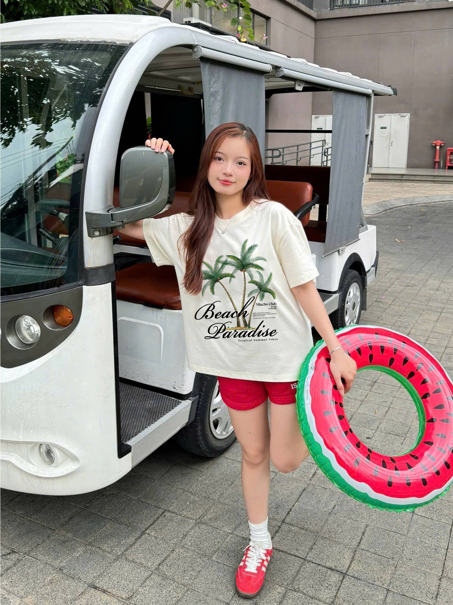 Áo thun boxy hè biển AXD2440 Miucho chất vải cotton 2 chiều cao cấp dày dặn đứng form in mix_thumbnail_4