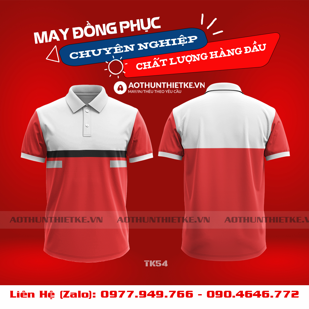 Áo Đồng Phục 3D TK54