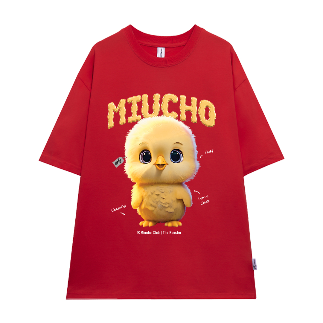 Áo thun form rộng 12 con giáp tuổi Dậu ATD1240 Miucho tay ngắn cổ tròn in mix_thumbnail_19