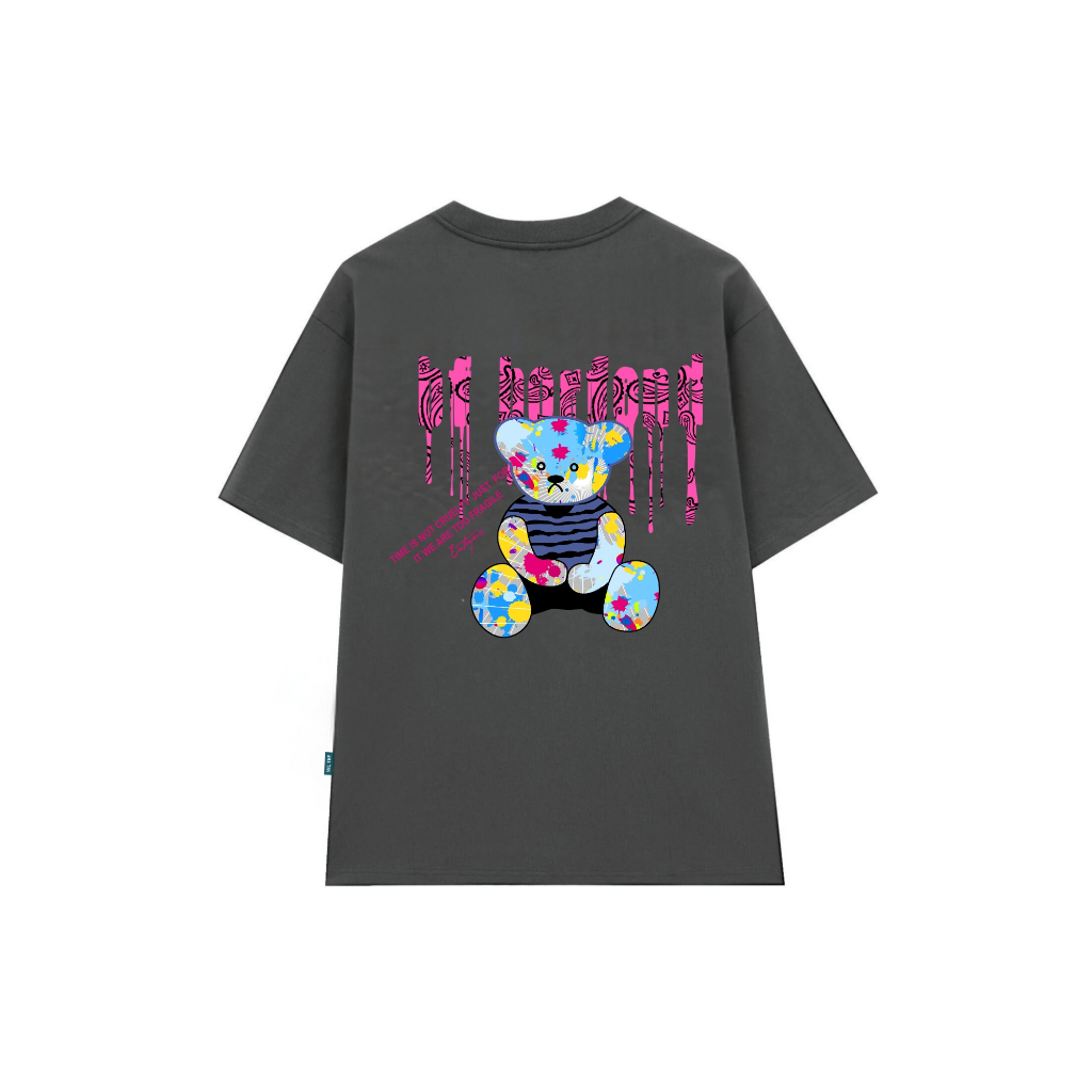 Áo thun unisex nam nữ form rộng hình Gấu Borfend local brand 𝐖𝐞 𝐓𝐞𝐞 - WU0889_thumbnail_3