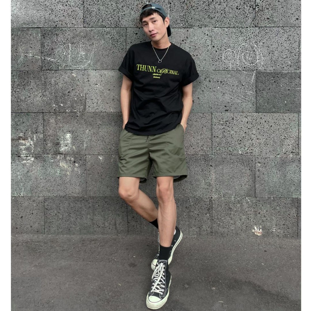Quần Shorts Khaki Nam mặc nhà, Style Hàn Quốc | Soft Khaki Shorts [Regular Fit S23]_thumbnail_2