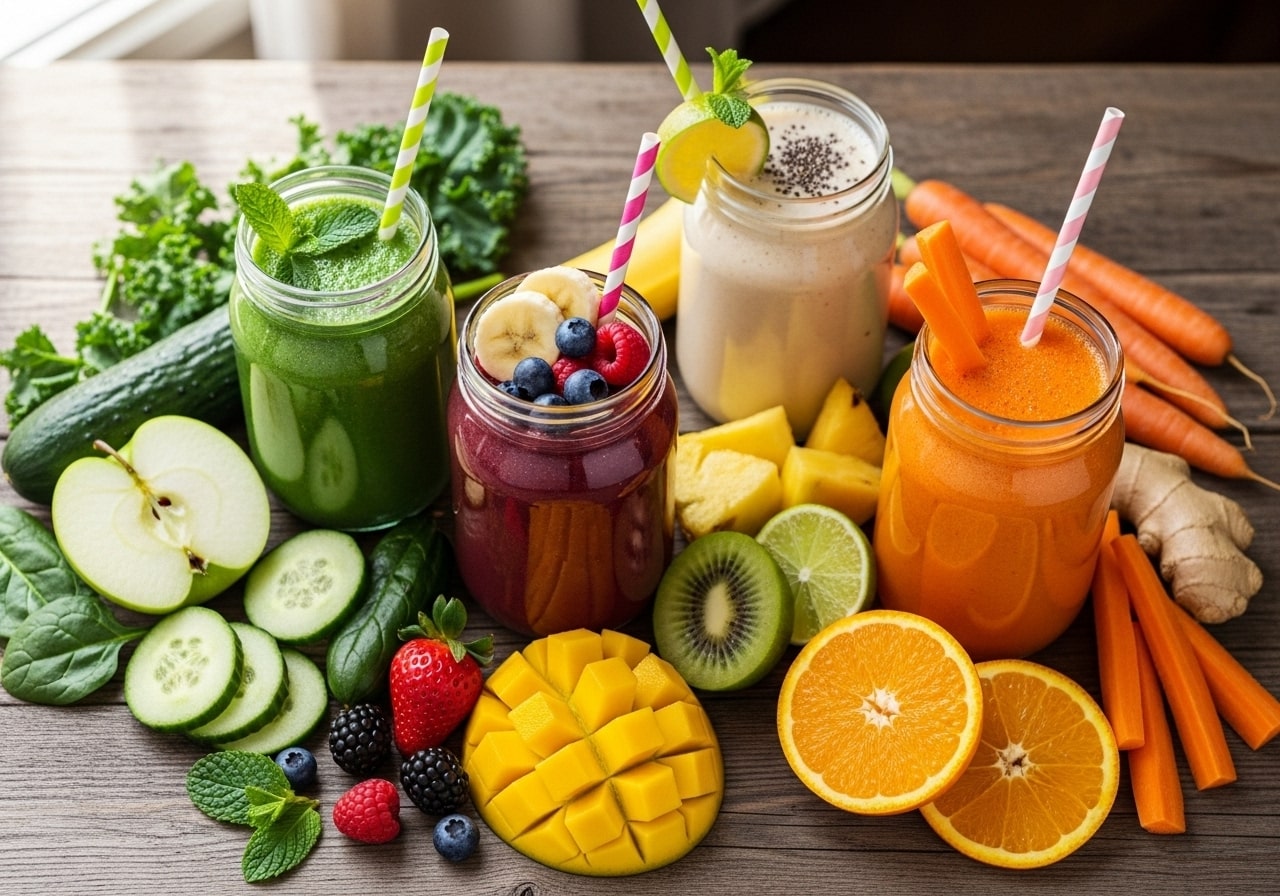 Top 8 Các Loại Sinh Tố Tốt Cho Da, Bí Quyết Khỏe Đẹp Từ Bên Trong