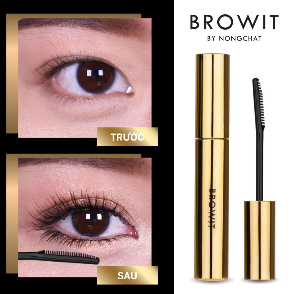 [BROWIT] Mascara Browit by Nongchat My Everyday làm dài và cong mi