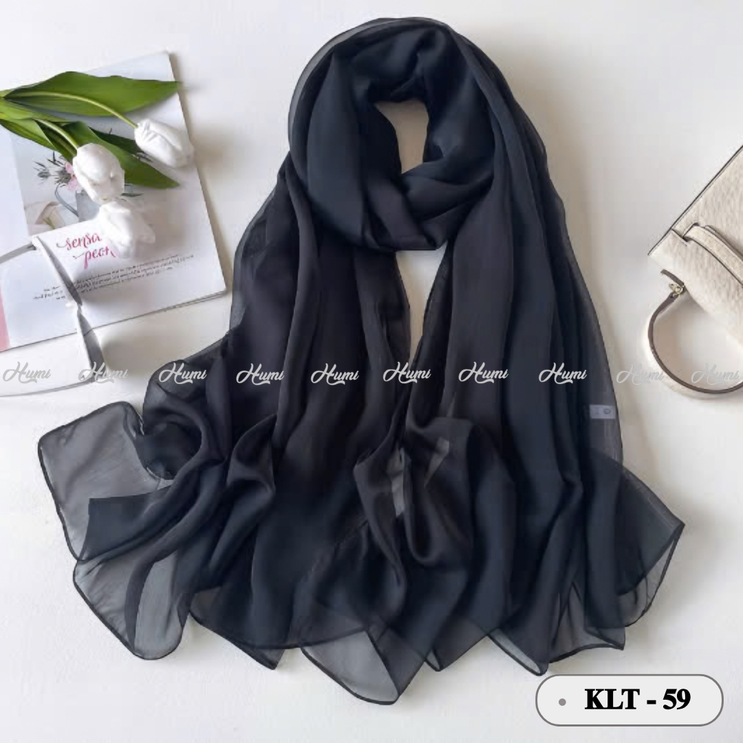 KHĂN TẰM GÂN TRƠN (KLT-59 Đen)