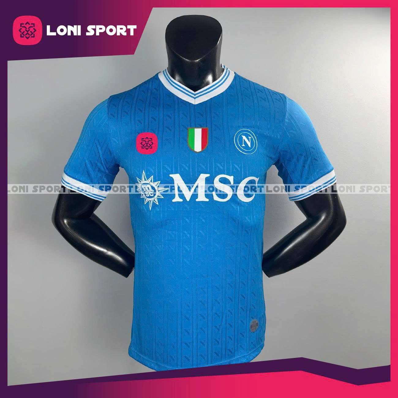 Áo Napoli sân nhà xanh mùa giải 25/26 - SF