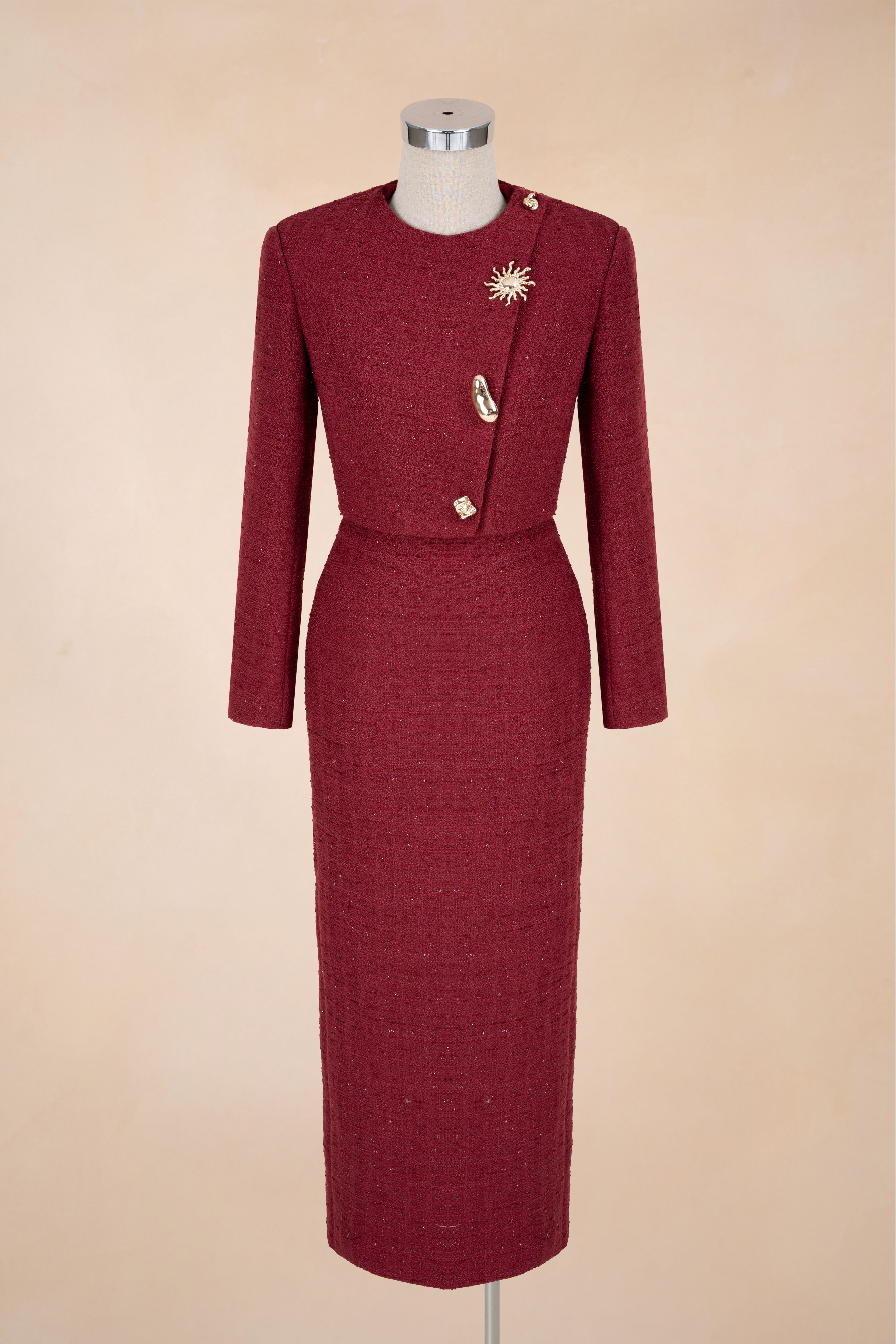 Set Bút Chì Cúc Chéo Phối Nhũ