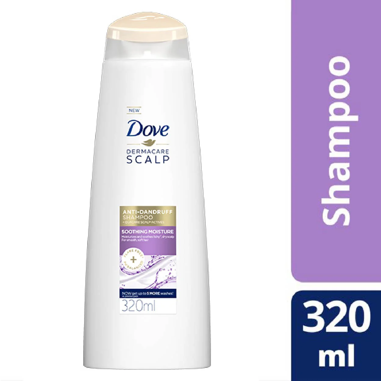 Dove Dermacare Scalp Soothing Moisture Anti-Dandruff Shampoo 320 ml_thumbnail_1