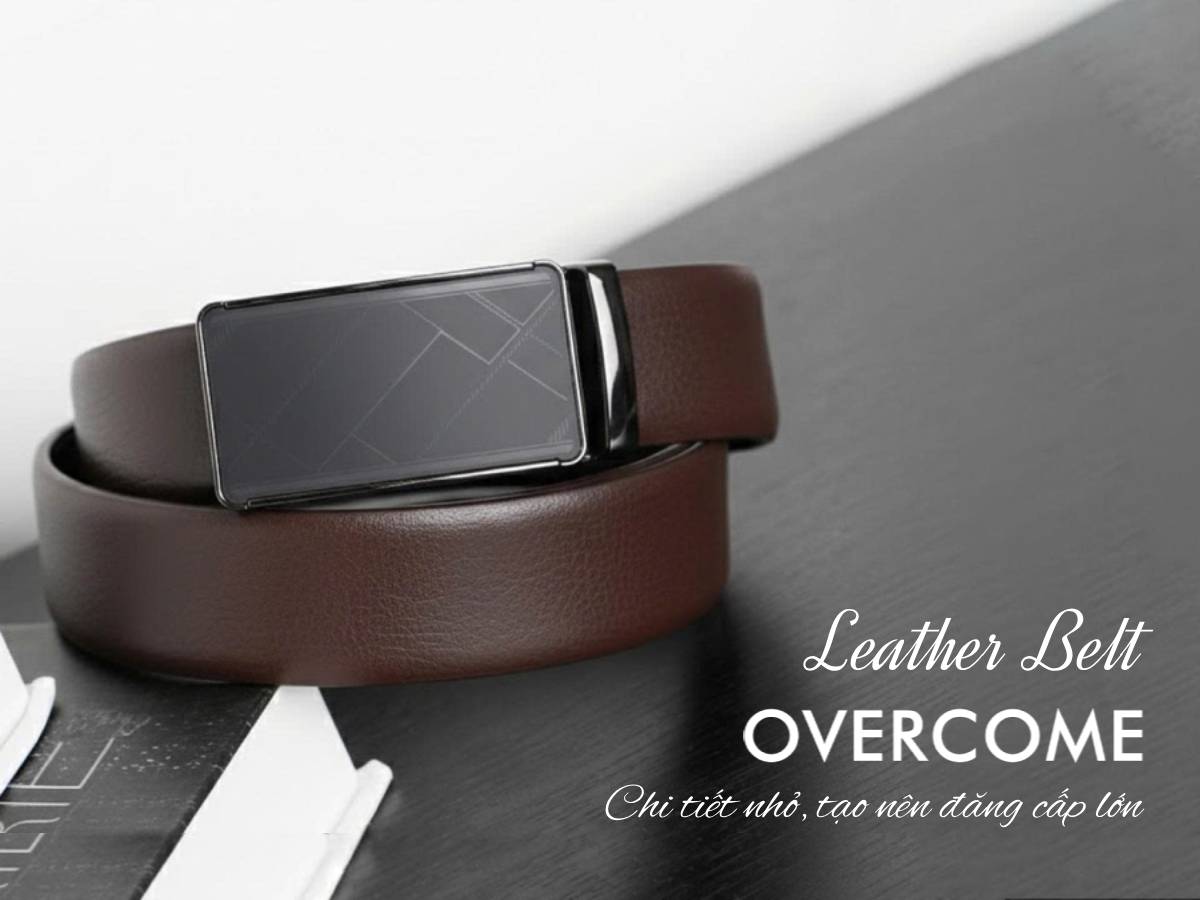 THẮT LƯNG DA - ĐIỂM NHẤN HOÀN HẢO CHO PHONG CÁCH LỊCH LÃM