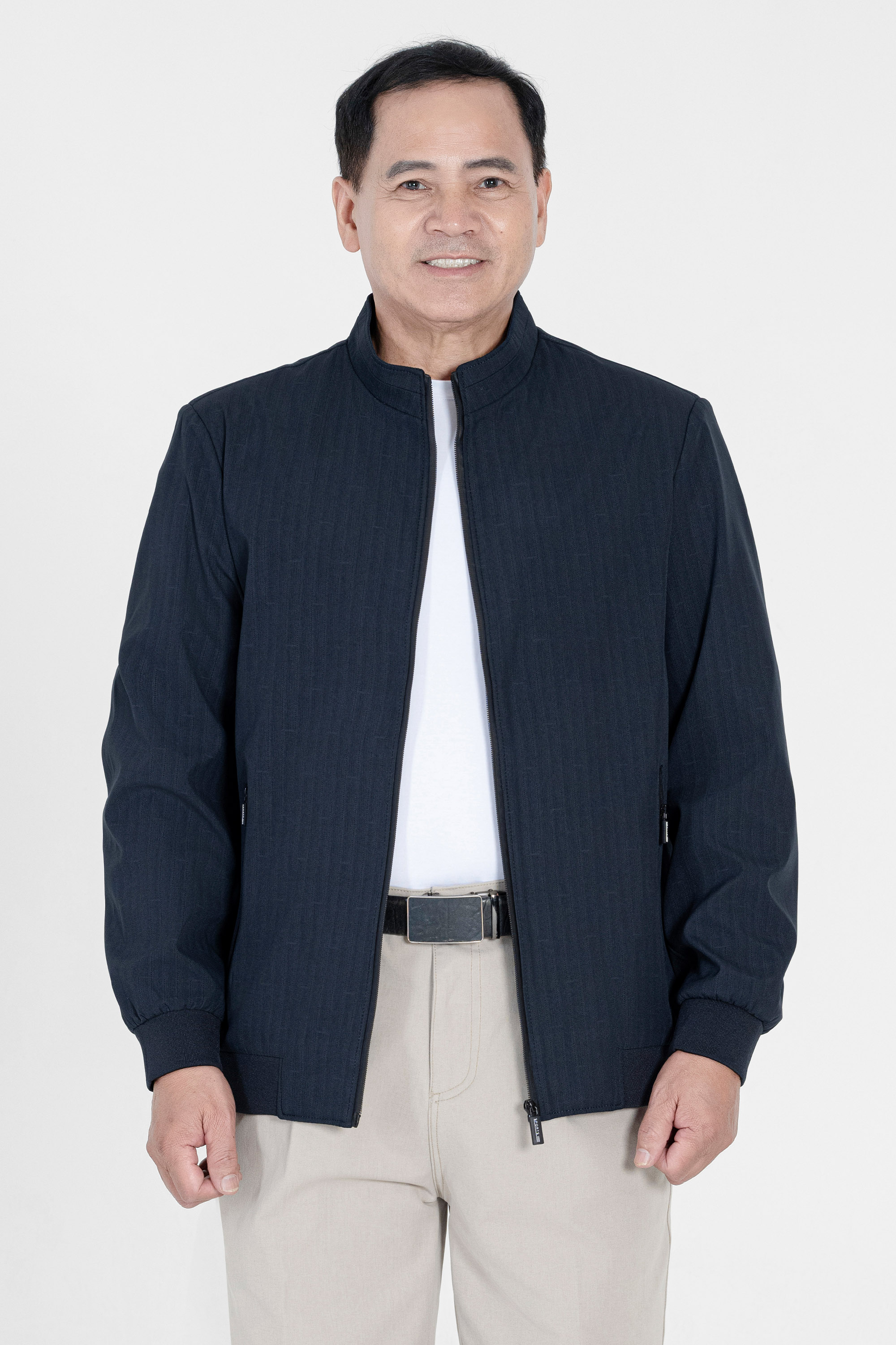 Áo Khoác Bo Dệt Cổ Đứng Trung Niên ANCHI Chất Liệu Poly Cao Cấp_thumbnail_8