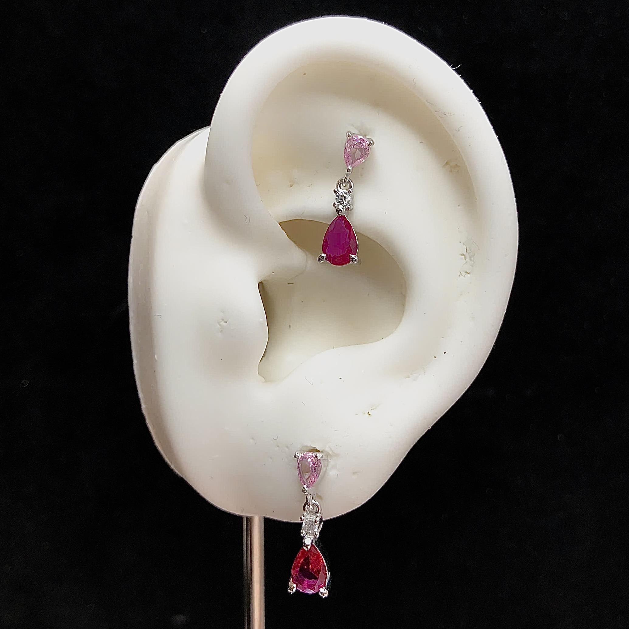 Khuyên kiểu bạc xi kim đá hồng rơi_thumbnail_3