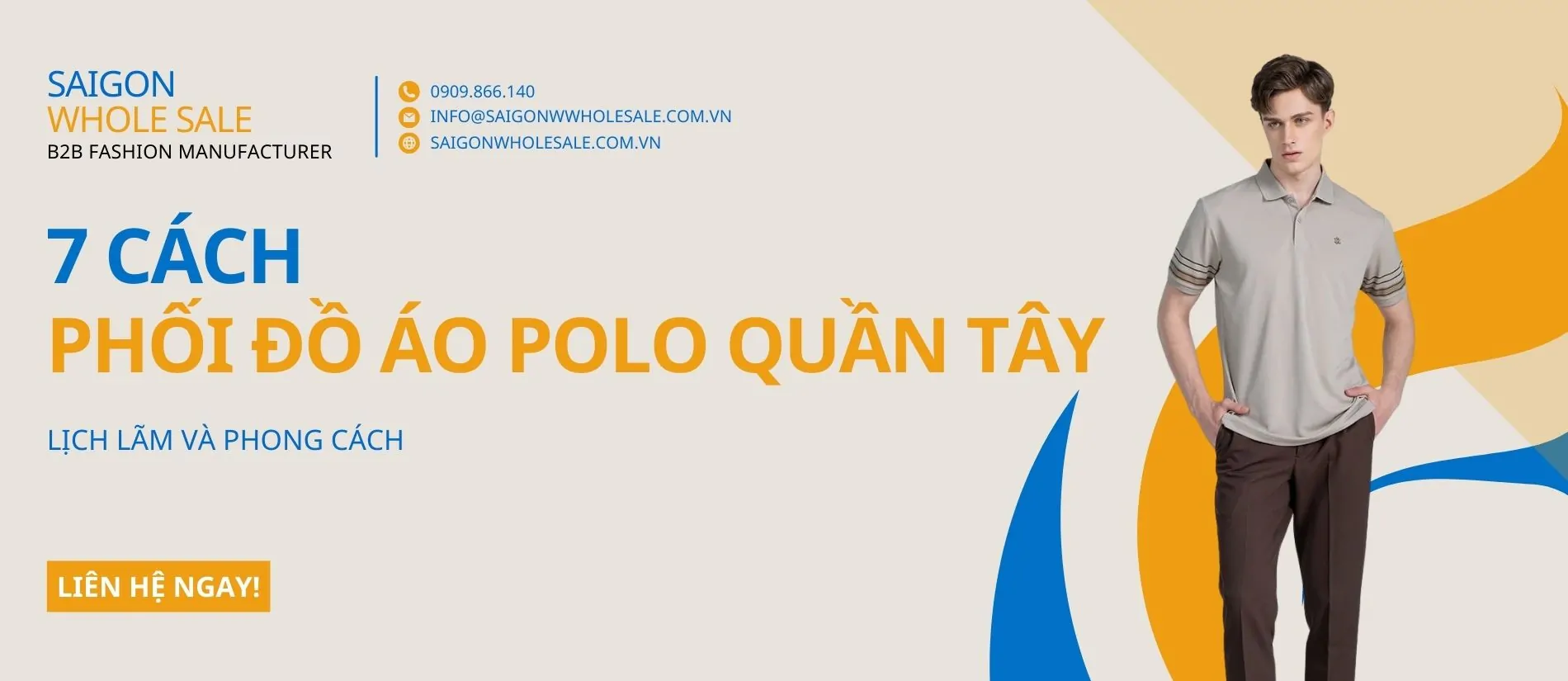 7 Cách Phối Đồ Áo Polo Quần Tây Lịch Lãm Và Phong Cách