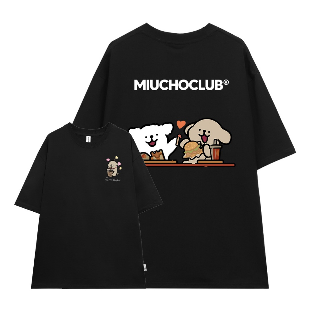 Áo thun form rộng local brand ATD841 Miucho tay ngắn vải cotton cổ tròn in mix_thumbnail_13