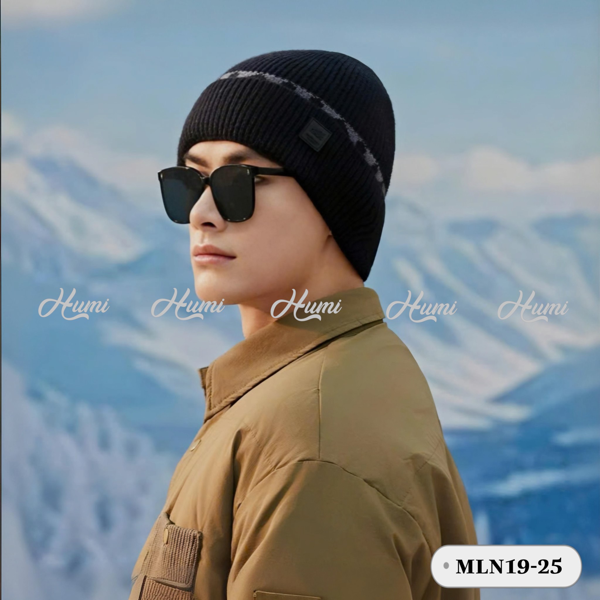 MŨ LEN NAM (MLN19-25 Đen)