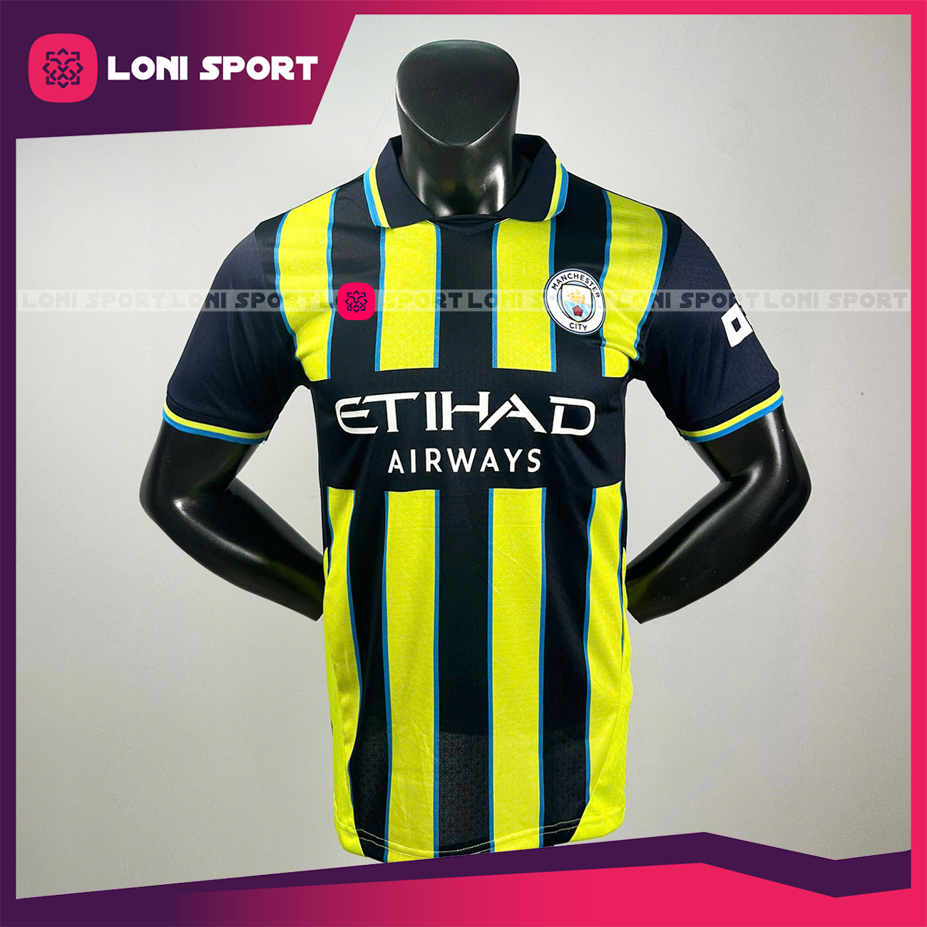 Bộ bóng đá CLB MC sân khách xanh chuối 24/25 SF